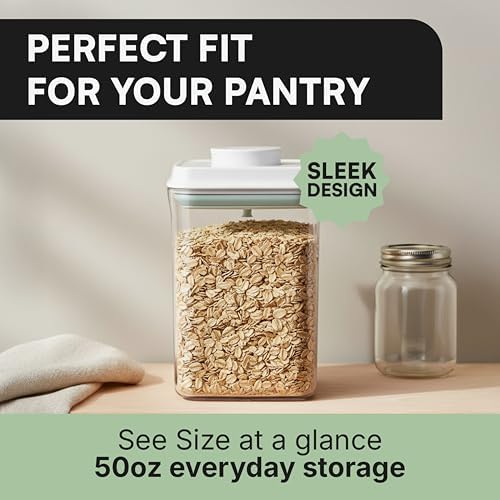 Bop Top Airtight Food Storage Containers | Pop-Top Lid | 6 Cups / 50 Oz - Image 2
