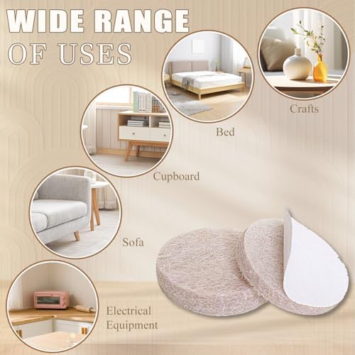 Felt Furniture Pads for Hardwood Floors -Yelanon Felt Pads for Chair Legs - Image 4