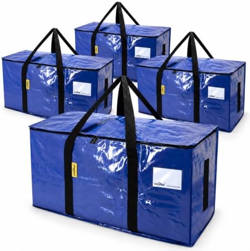 4 Pack Moving Bags Heavy Duty,Reusable Packing Bags for Moving by Unknown