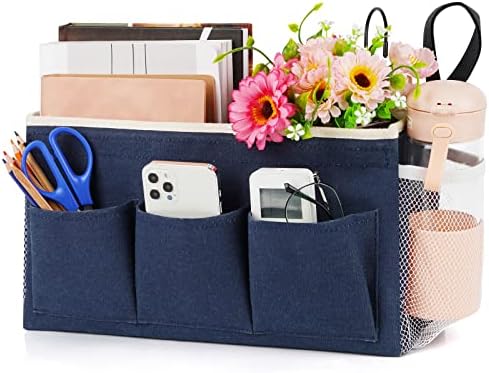 Lilithye Bedside Caddy, Bedside Storage Bag Hanging Organizer for Bunk Bed by Lilithye