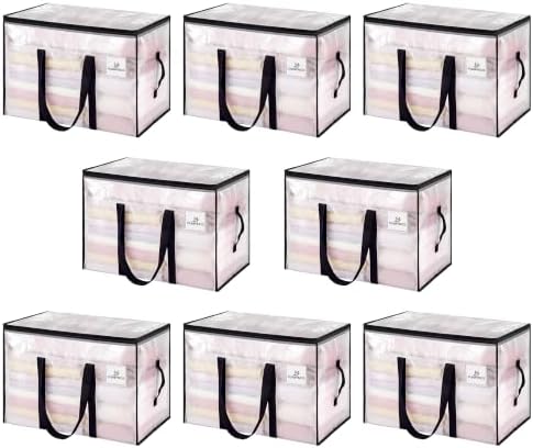 8 Pack Extra Large Heavy Duty Moving Bags by Funifinds