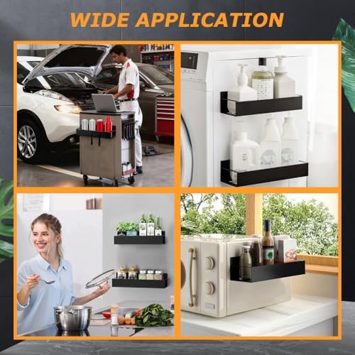 2 Pcs Magnetic Aerosol Spray Can Holder,Wall Mounted Toolbox Bottle Rack - Image 4
