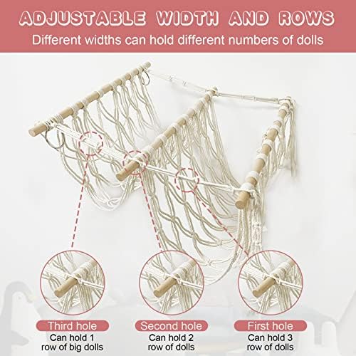 Stuffed Animal Net or Hammock Large Corner Wall Hanging for Storage Toys - Image 3
