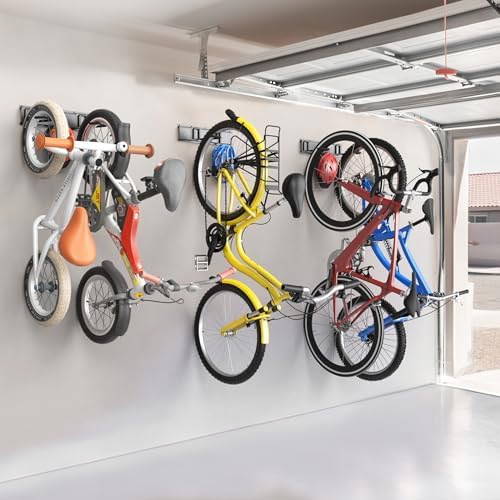 TORACK Wall Mounted Bike Storage Rack, Vertical Bikes Storage for Garage - Image 2
