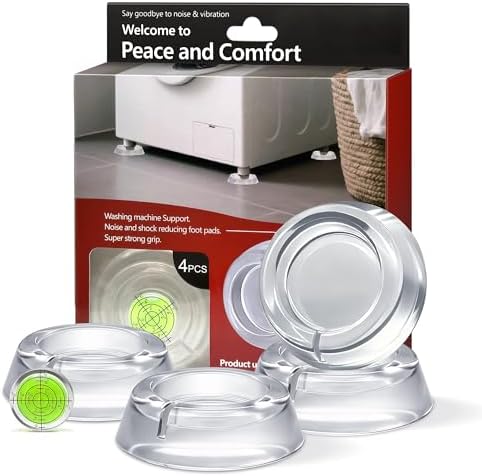 Anti Vibration Pads for Washing Machine, 4Pcs by Unknown