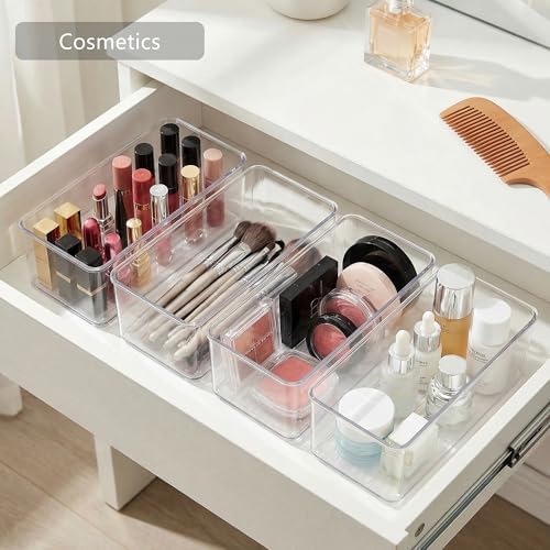 Qilinba 8 PACK Drawer Organizers Deep Drawer Organizer Bins - Image 5