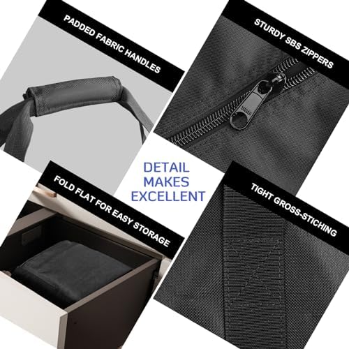 INFANZIA 35x7x7 Inch Tripod Carrying Case, Travel Sport Storage Bag, 2Pcs - Image 4