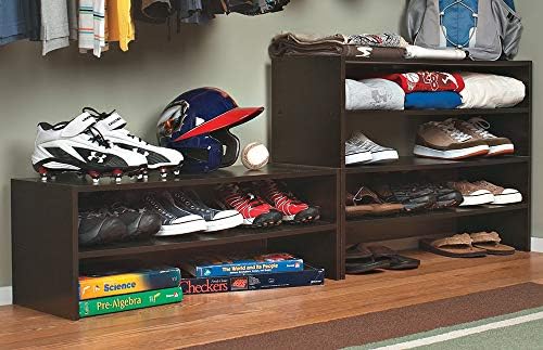 ClosetMaid 8923 Stackable 31-Inch Wide Horizontal Organizer, Espresso - Image 2