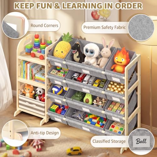 Storage Organizer with 3 Shelves - Image 5