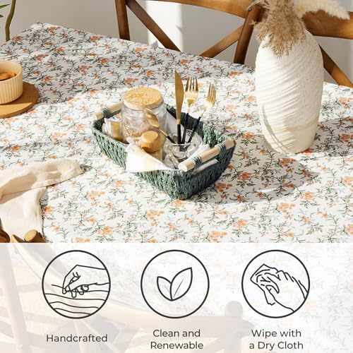 StorageWorks Small Storage Basket, Woven Basket for Shelves, Bosana Green - Image 4
