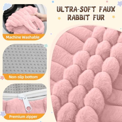 Bean Bag Cover No Filler Stuffed Animal Storage Bean Bag Chair Cover - Image 7