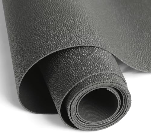 WochiTV Shelf Liner for Cabinets, Drawer Non Adhesive Non Slip Foam Mat for Kitchen, Pantry, Bathroom, Cupboard, Garage, Closet, Shelves, Drawer, Tool Box, Gray 23.6 x 236 inches by WochiTV