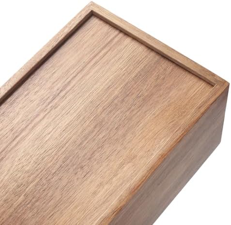 Toilet Tank Basket, Toilet Paper Basket for Back of Toilet Tank Top, Acacia Wood Bathroom Storage Basket for Organizing and Decor (15 x 6 x 4 inch) (Pack of 2) - Image 3