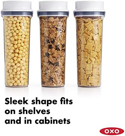 OXO Good Grips Airtight POP Small Cereal Dispenser - Granola, 2.5 Qt (Pack of 8) - Image 3