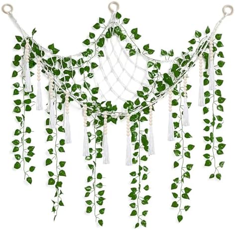 Suncalla 1 Pcs Toy Storage Net for Stuffed Animals Wall Hammock, White by Unknown
