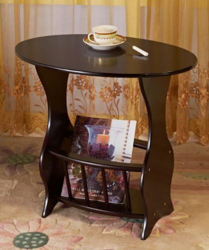 Frenchi Furniture Magazine Table, Dark Cherry - Image 2