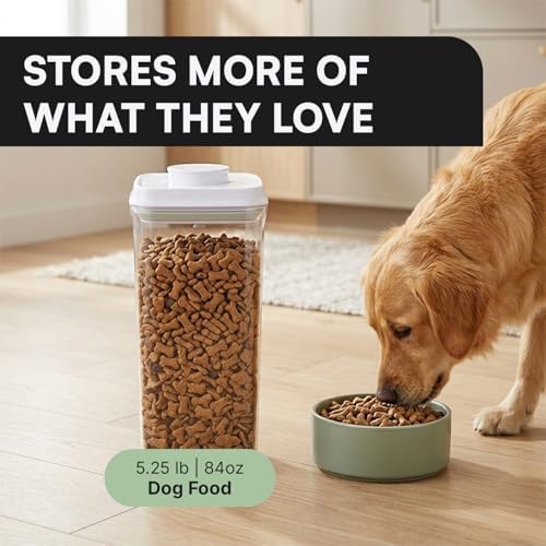 Bop Top Airtight Food Storage Containers | Pop-Top Lid | 10.5 Cups / 84 Oz - Image 4