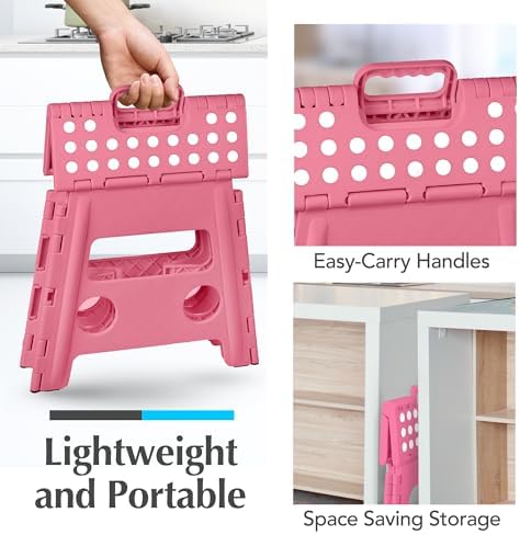 Handy Laundry Folding Step Stool 13 Inch, Sturdy for Adults, Non-Slip - Image 6
