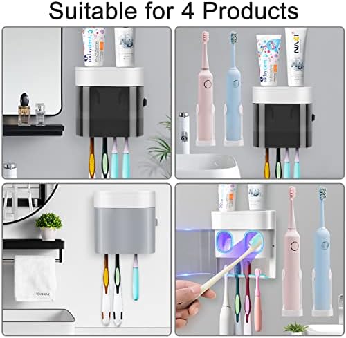 Boperzi Replacement Adhesive Strip for Toothbrush Holder Wall Mounted Toothpaste Dispenser (2 PCS) - Image 7