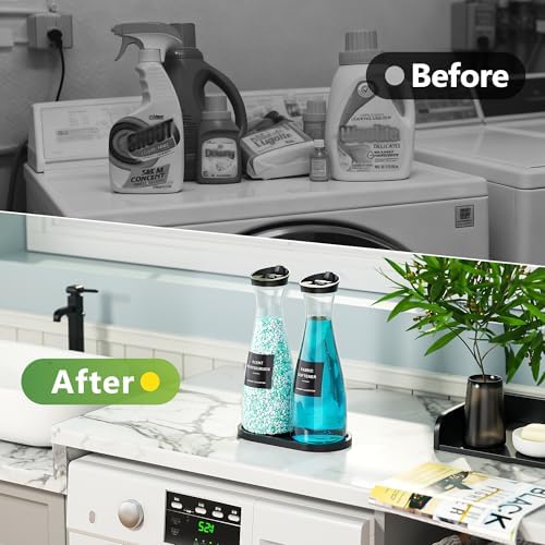 2 Pack Laundry Detergent Dispenser Container, 54OZ Laundry Soap Dispenser - Image 4