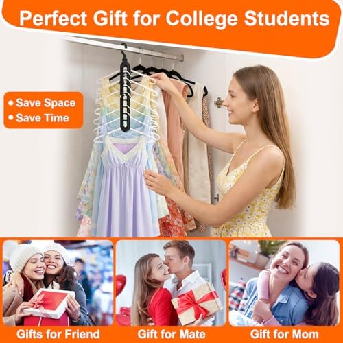 Closet Organizers and Storage,College Dorm Room Essentials Magic Hangers - Image 4