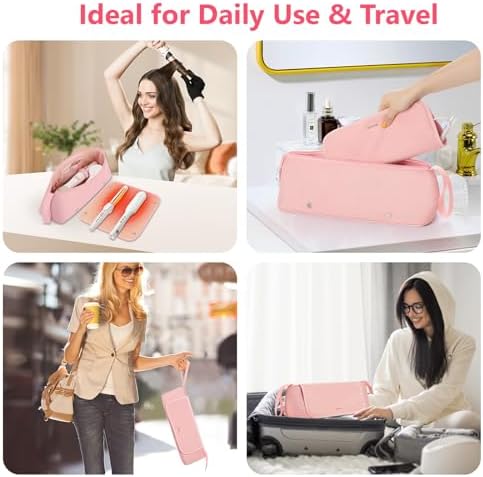 MOKURA Hair Tools Travel Bag Compatible with Shark Flexstyle (Pink Gifts) - Image 6