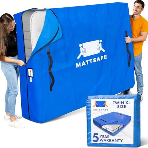 Nordic Elk Twin XL Size Mattress Bags for Moving and Storage, Bed Cover by MattsafeMattressBag
