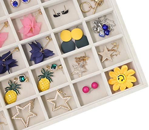 Stratalife 30 Grid Jewelry Organizer Tray, 13.8" x 9.4" x 1.2", (Pack of 2) - Image 4