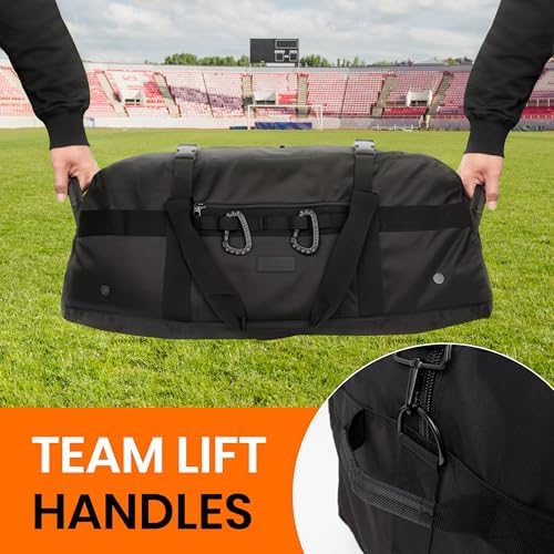 Fitdom 132L 36" Extra Large Heavy Duty Equipment Travel Storage Duffle Bag - Image 6