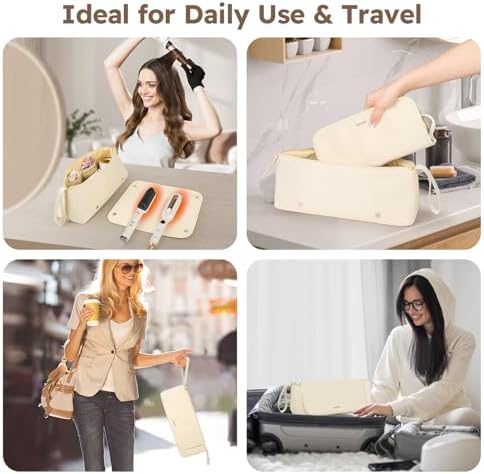 MOKURA Hair Tools Travel Bag Compatible with Shark Flexstyle (Ivory) - Image 6