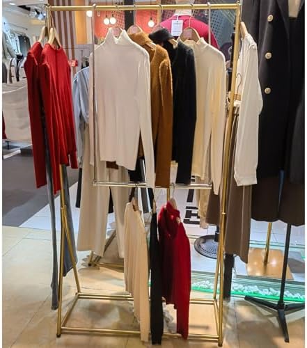 Closet Hanging Rod, Adjustable Width and Height Chrome - Image 6