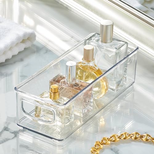 iDesign Plastic Stackable Pantry Bin, Clear - Image 6