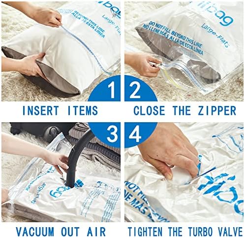 30 Combo Vacuum Storage Bags, Vacuum Seal Bags for Clothing and Bedding - Image 6