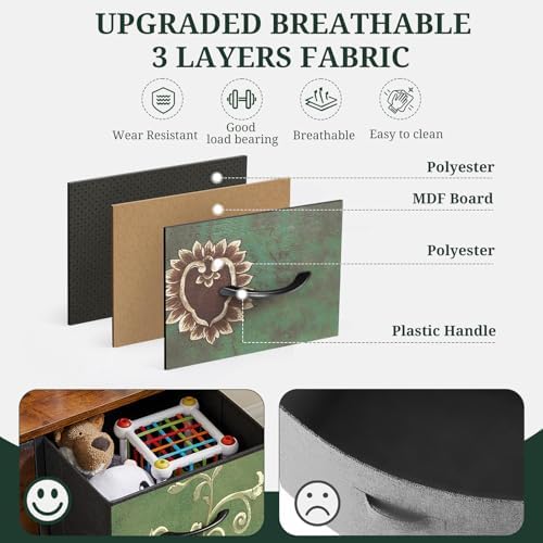 7-Drawer Dresser for Bedroom, Anti-Tip Wide Storage Organizer Fabric - Image 6