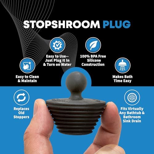 TubShroom Ultra Revolutionary Bath Tub Drain Protector Hair Catcher/Strainer/Snare, Stainless Steel, Stainless Combo - Image 4