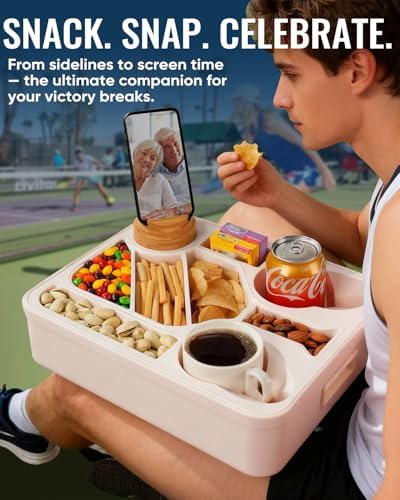 Couch Cup Holder Tray Dual Cup Silicone Snack & Drink Organizer – Waterproof Anti-Slip Large Couch Caddy Tray for Sofa Bed Car Camping, Dishwasher Safe No Spill Drink & Snack Couch Tray - Image 6