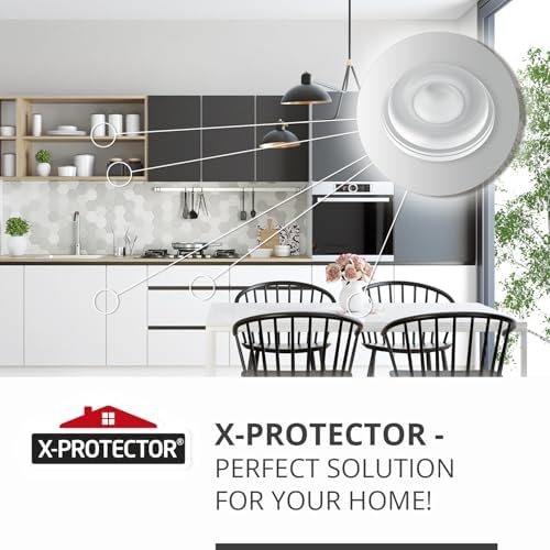 X-Protector Cabinet Door Bumpers 128 PCS – 1/2" Silicone Clear Bumpers - Image 2