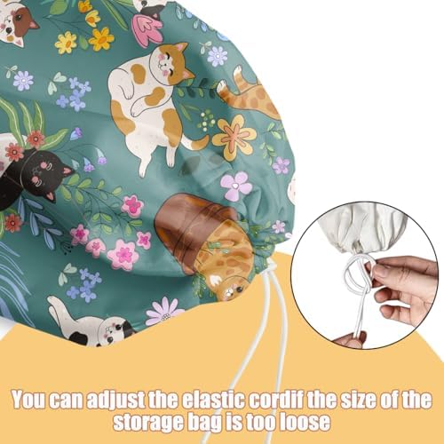 Garden Cat Plastic Bag Holder, Wall Mount Grocery Bag Holder - Image 4