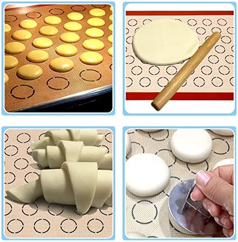 Baking Sheet with Cooling Rack and Silicone Baking Mat, 20 Inch Stainless Steel Bakeware, Healthy & Nontoxic & Rustproof & Easy Clean & Dishwasher Safe - Image 6