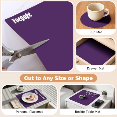 49.2" x 15.7" Large Silicone Mat for Kitchen Counter Protector, Cuttable - Image 4