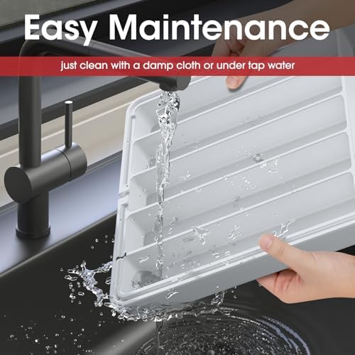 Aujen Silverware Drawer Organizer, Adjustable Utensil Cutlery Tray - Image 5