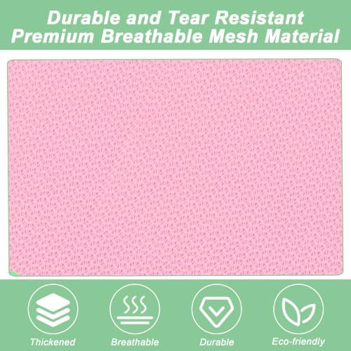 2 Pack Mesh Travel Laundry Bag 28" x 40"Extra Large Dirty Clothes Organizer - Image 3
