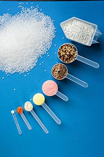 39 mL (8 Teaspoon | 1.32 Oz. | 2.63 Tablespoon) Long Handle Scoop for Measuring Coffee, Pet Food, Grains, Protein, Spices and Other Dry Goods (Pack of 10)