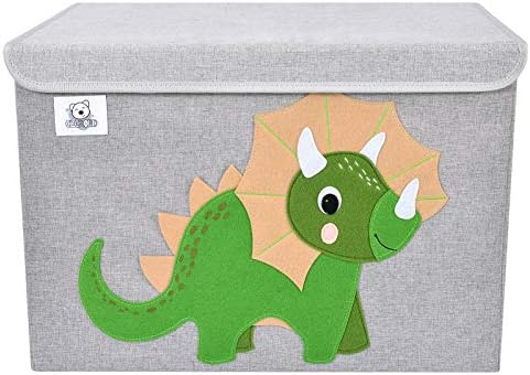 Large Toy Box Storage with Lid, Foldable Fabric Toy Chest Storage for Kids - Image 2