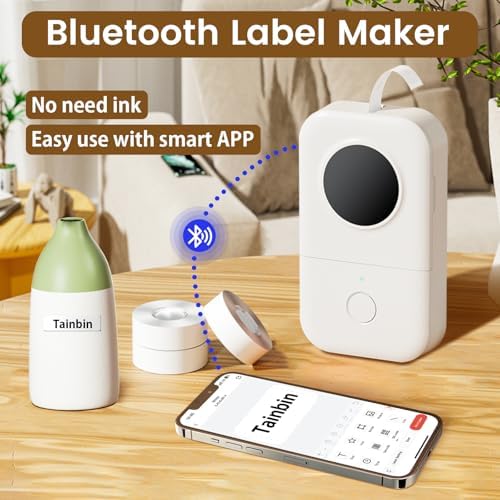 Phomemo D30 Portable Thermal Printer, Handheld Bluetooth Mini Label Makers - Image 2