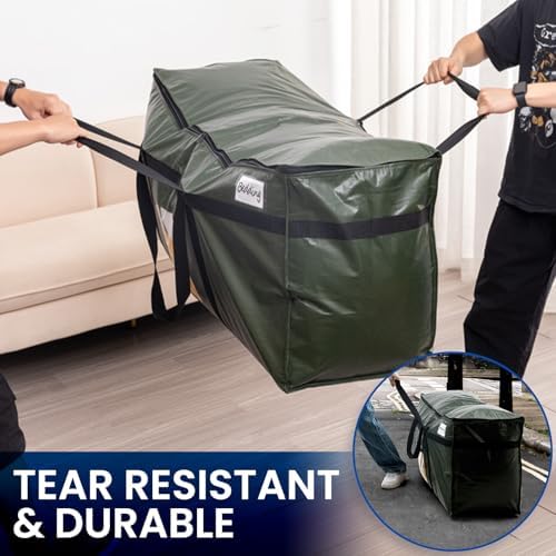 TAILI 1 Pack 69 Gallon Extra Large Storage Bags with Visible Window,Green - Image 5