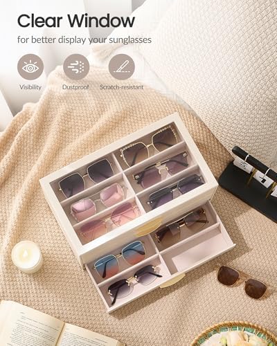 Lolalet Enlarged Sunglasses Organizer for women - Image 4