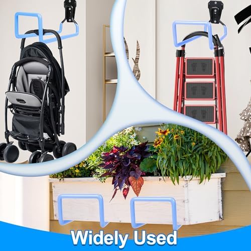 Hose Hanger Wall Mount Garden Hose Storage Water Hose Holders for Outside - Image 6