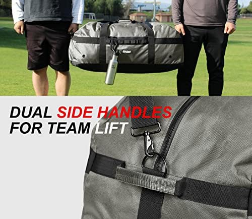 Fitdom 132L 36" Extra Large Heavy Duty Equipment Travel Storage Duffle Bag - Image 6