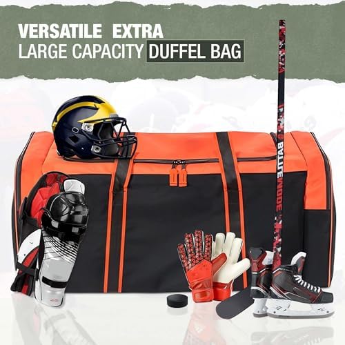 Jetstream Heavy Duty Multi Pocket Durable Sports Gym Equipment Travel Duffel Bag - Image 3